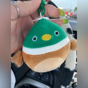 COPY - Squishmallows Avery the Mallard Duck Clip